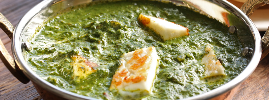 paneer and spinach soup