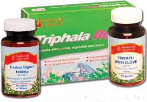 Triphala Rose, Herbal Digest, Trikatu with Cloves