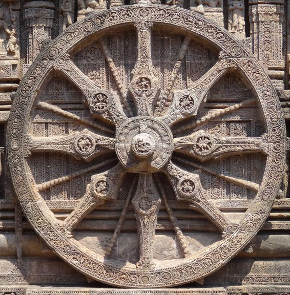 Konark Sun Temple Wheel