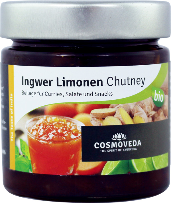 Organic Ginger Lime Chutney