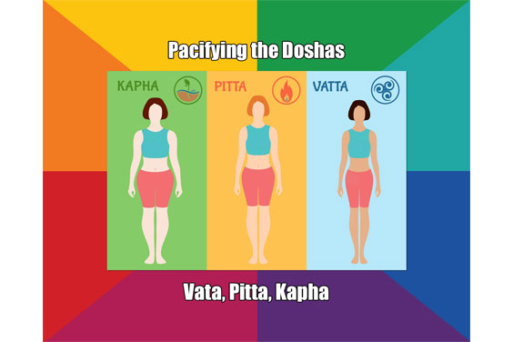 Pacify the Vata dosha and Vata sub doshas