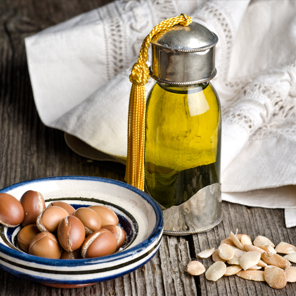 Argan oil with fruits